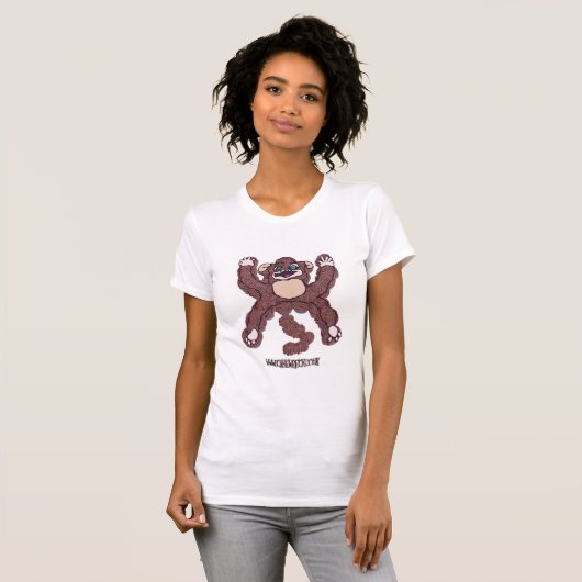 Monkey Zie, Monkey Doo-Doo T-shirt (Voorkant volledig)