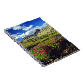 Monkeybloemen op Logan Pass in Glacier National Notitieboek (Rechterzijde)