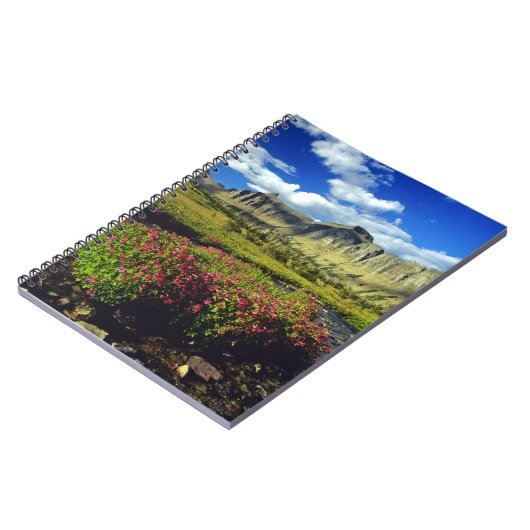 Monkeybloemen op Logan Pass in Glacier National Notitieboek (Linkerzijde)