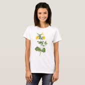 monkeyflower (Mimulus sp.) door Redouté T-shirt (Voorkant volledig)