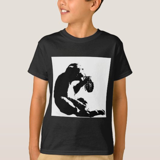 Monkeygranaat T-shirt (Voorkant)