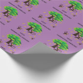 "Monkeying Around" verpakkingspapier voor kinderen Cadeaupapier (Hoek)