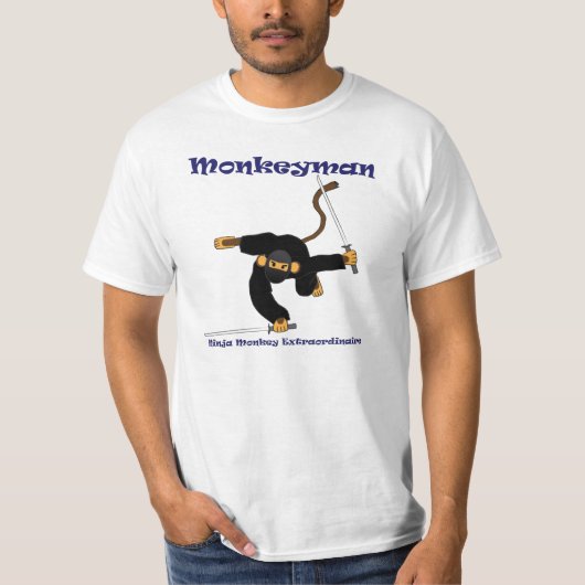 Monkeyman T-shirt (Voorkant)