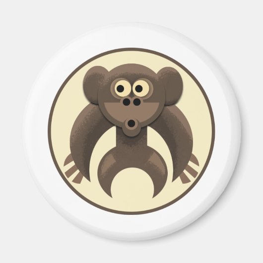 Monkeypit Logo Magneet (Voorkant)
