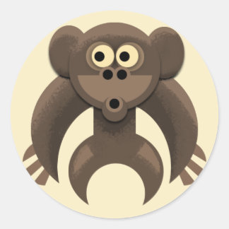 Monkeypit Stickers (klein)