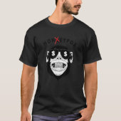Monkeypox de K in monkeypox is een stille aap T-shirt (Voorkant)
