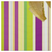 Monkeys Bananas Stripe Colorful Fabric Stof (Swatch)