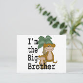 Monkeys Big Brother Briefkaart (Staand voorkant)