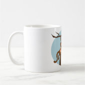 Monkeys climbing the tree cartoon coffee mug koffiemok (Links)