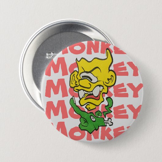 Monkey's Paw Button (Voorkant /achterkant)