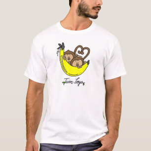 Monkeys Twin Boys Tshirts en cadeaus