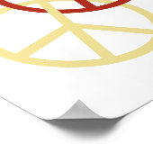 Monkeys voor vredessignalisatie poster (Hoek)