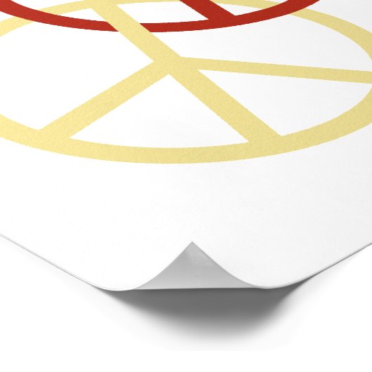 Monkeys voor vredessignalisatie poster (Hoek)