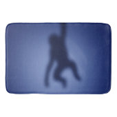 Monkeysilhouet Badmat (Voorkant)
