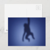Monkeysilhouet Briefkaart (Voorkant / Achterkant)
