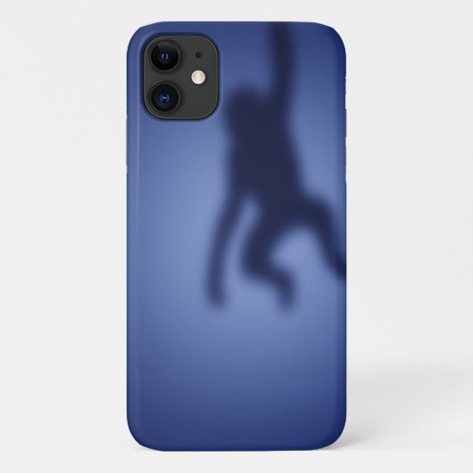 Monkeysilhouet Case-Mate iPhone Case (Achterkant)