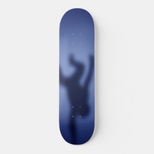 Monkeysilhouet Persoonlijk Skateboard (Voorkant)