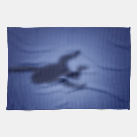 Monkeysilhouet Theedoek (Horizontaal)