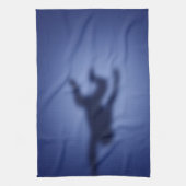 Monkeysilhouet Theedoek (Verticaal)