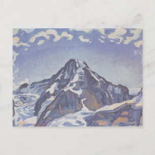 Monkgebergte met wolken (Ferdinand Hodler) Briefkaart