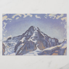 Monkgebergte met wolken (Ferdinand Hodler) Briefpapier