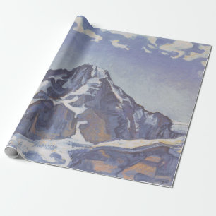 Monkgebergte met wolken (Ferdinand Hodler) Cadeaupapier