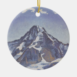Monkgebergte met wolken (Ferdinand Hodler) Keramisch Ornament