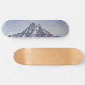 Monkgebergte met wolken (Ferdinand Hodler) Persoonlijk Skateboard (Horizontaal)