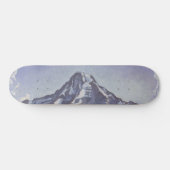 Monkgebergte met wolken (Ferdinand Hodler) Persoonlijk Skateboard (Horizontaal)