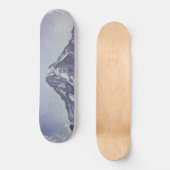 Monkgebergte met wolken (Ferdinand Hodler) Persoonlijk Skateboard (Voorkant)