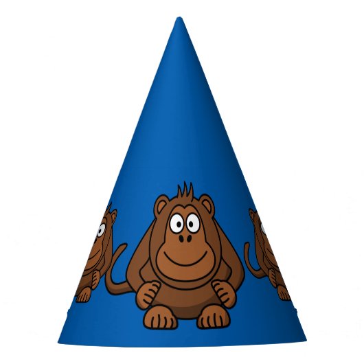 Monkies Party Pet Feesthoedjes (Voorkant)