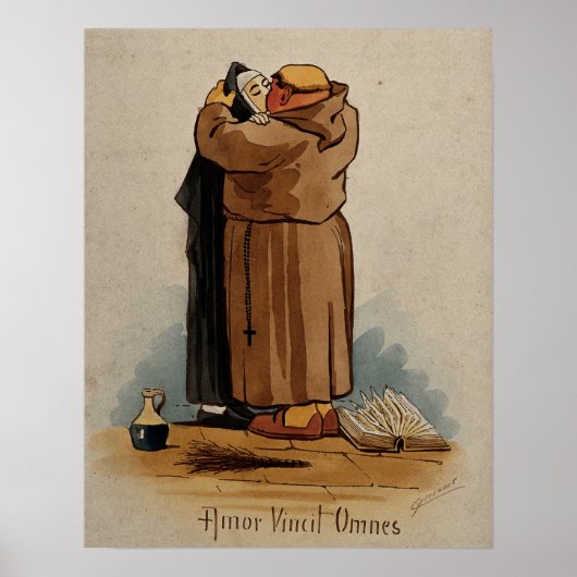 Monkisser Nun, liefdesveroveraars alles,  Poster (Voorkant)