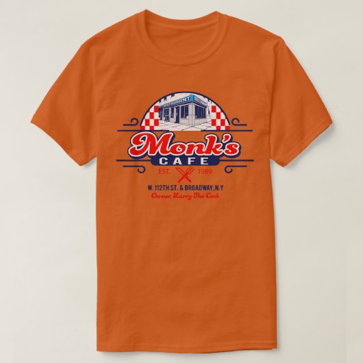 Monks Cafe T-shirt (Design voorkant)