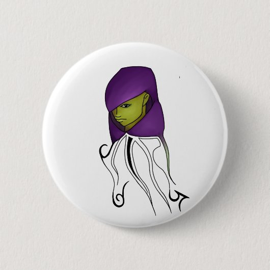Monk's Hood Ronde Button 5,7 Cm (Voorkant)