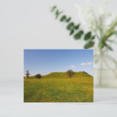 Monks Mound, Collinsville, Illinois Briefkaart (Staand voorkant)