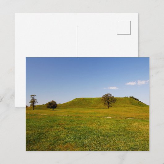 Monks Mound, Collinsville, Illinois Briefkaart (Voorkant / Achterkant)