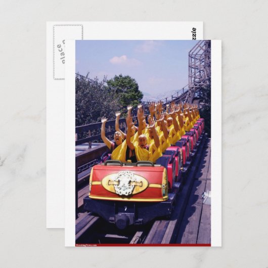 Monks-on-a-Roller-Coaster-67499.jpg Briefkaart (Voorkant / Achterkant)