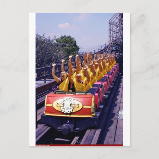 Monks-on-a-Roller-Coaster-67499.jpg Briefkaart (Voorkant)