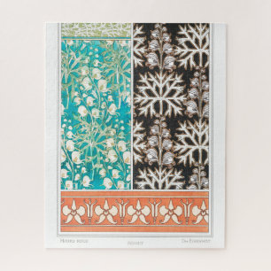 Monkshood wolfsbane plant art nouveau verneuil legpuzzel