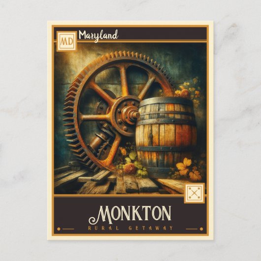 Monkton, Maryland | Briefkaart (Voorkant)