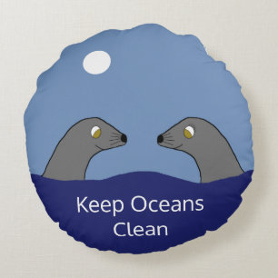 Monkzegels Rond Kussen