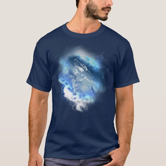 Monlight Wolf T-shirt (Voorkant)