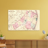Monmouth County, NJ Canvas Afdruk (Insitu (Woonkamer))