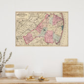 Monmouth County, NJ Poster (Keuken)