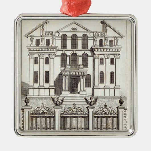 Monmouth House, Soho Square Metalen Ornament (Voorkant)