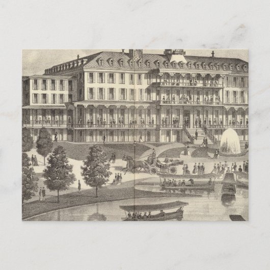 Monmouth House, Spring Lake Beach, New Jersey Briefkaart (Voorkant)