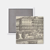 Monmouth House, Spring Lake Beach, New Jersey Magneet (Voorkant / Achterkant)