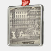 Monmouth House, Spring Lake Beach, New Jersey Metalen Ornament (Links)