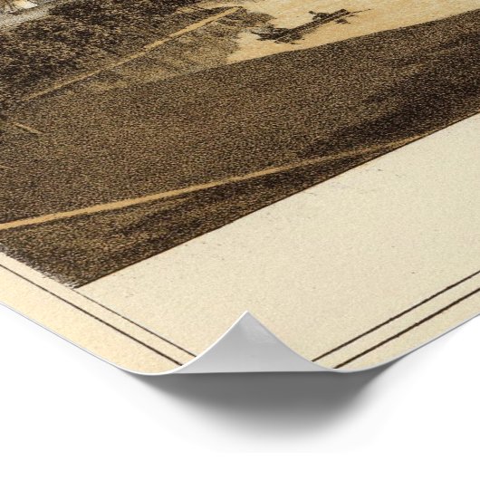 Monmouth House, Spring Lake, NJ Poster (Hoek)