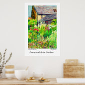 Monmouthshire Garden Poster of Print (Keuken)